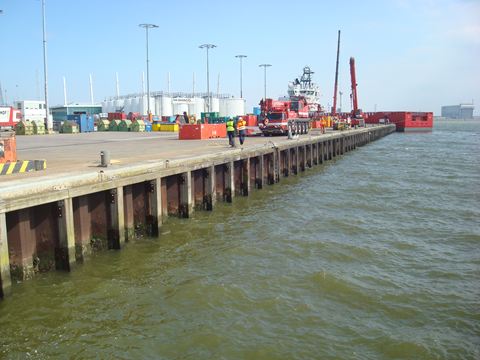 Acotec will rehabilitate the 'Paleiskade' at the Port of Den Helder
