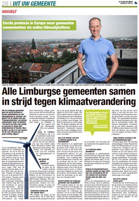 Alle Limburgse gemeenten samen in strijd tegen klimaatverandering