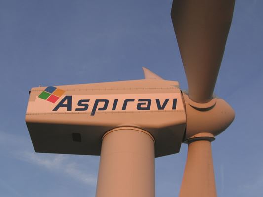 Aspiravi start met bouw twee windturbines langs E314