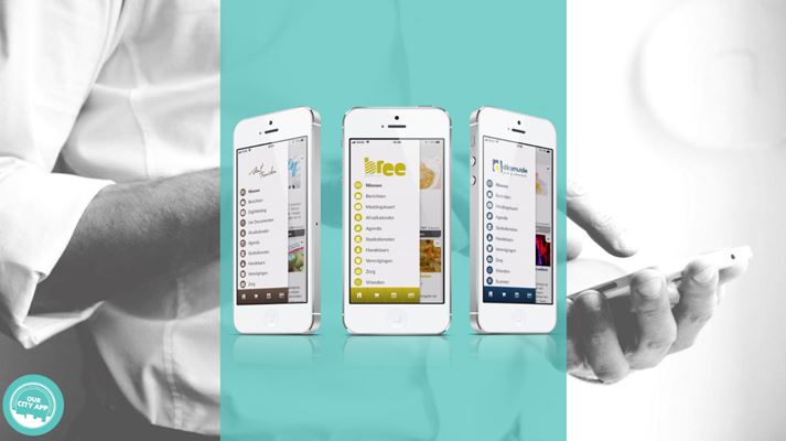 ‘Onze Stad App’ brengt de gemeente van de toekomst op de smartphone van burger, bezoeker en bedrijf