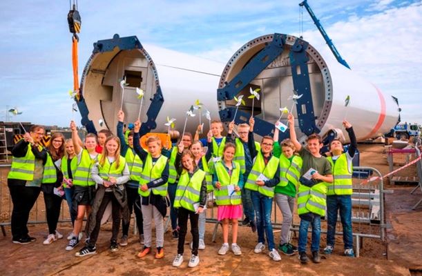 Nieuw windpark te Riemst/Bilzen zet deuren open voor het publiek